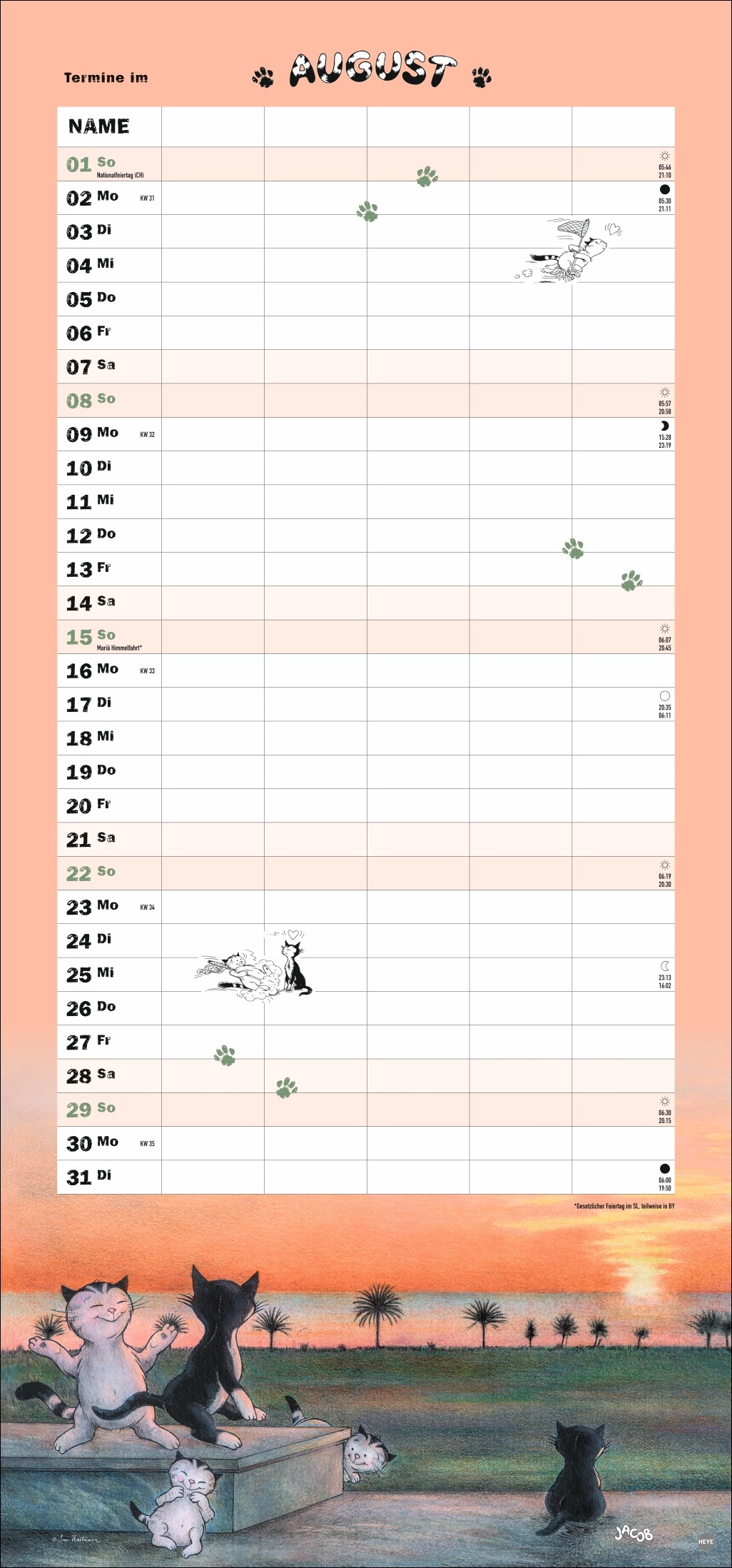 Jacob Family Planner 2027