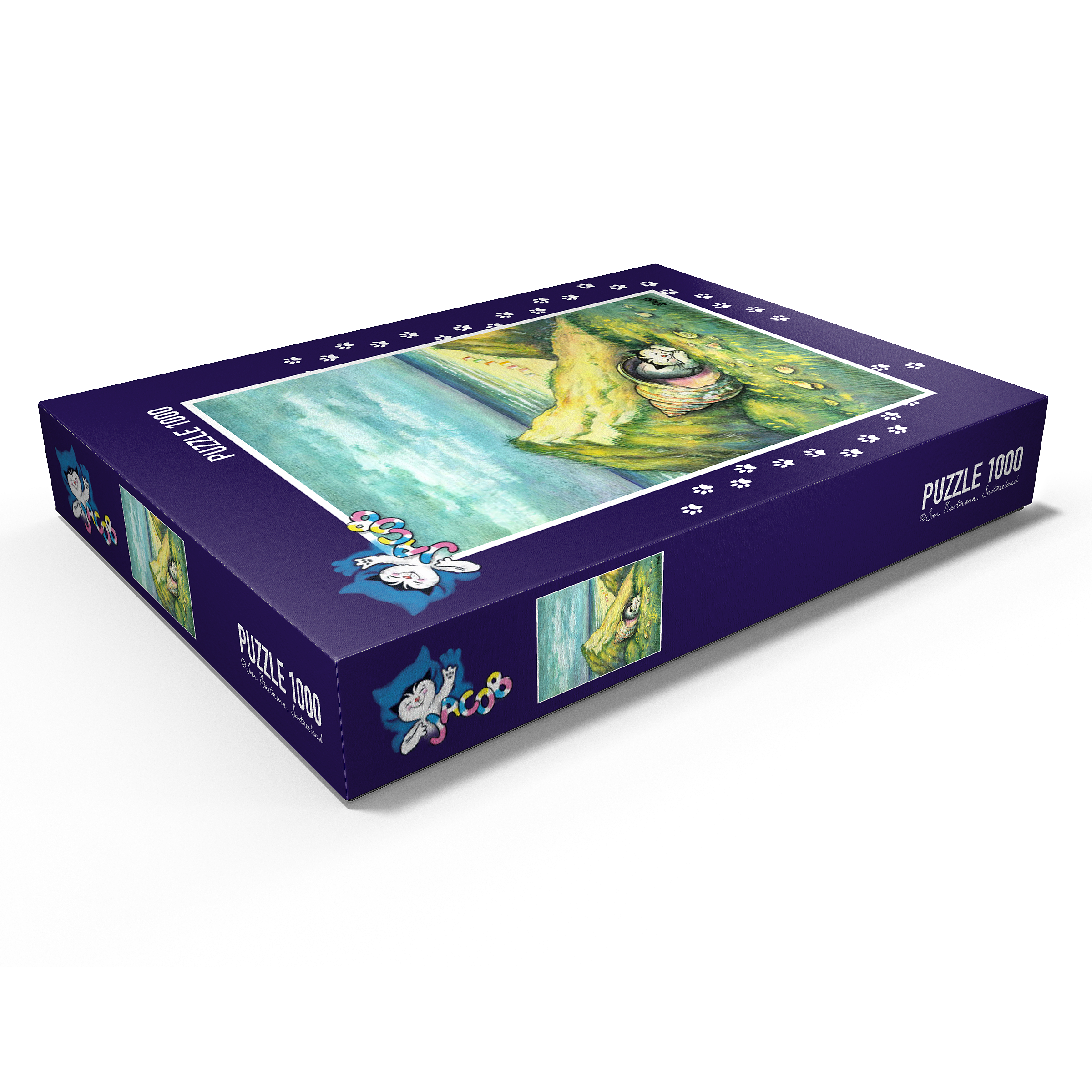 Puzzle Jacob - Lieber Kuscheln als Muscheln!