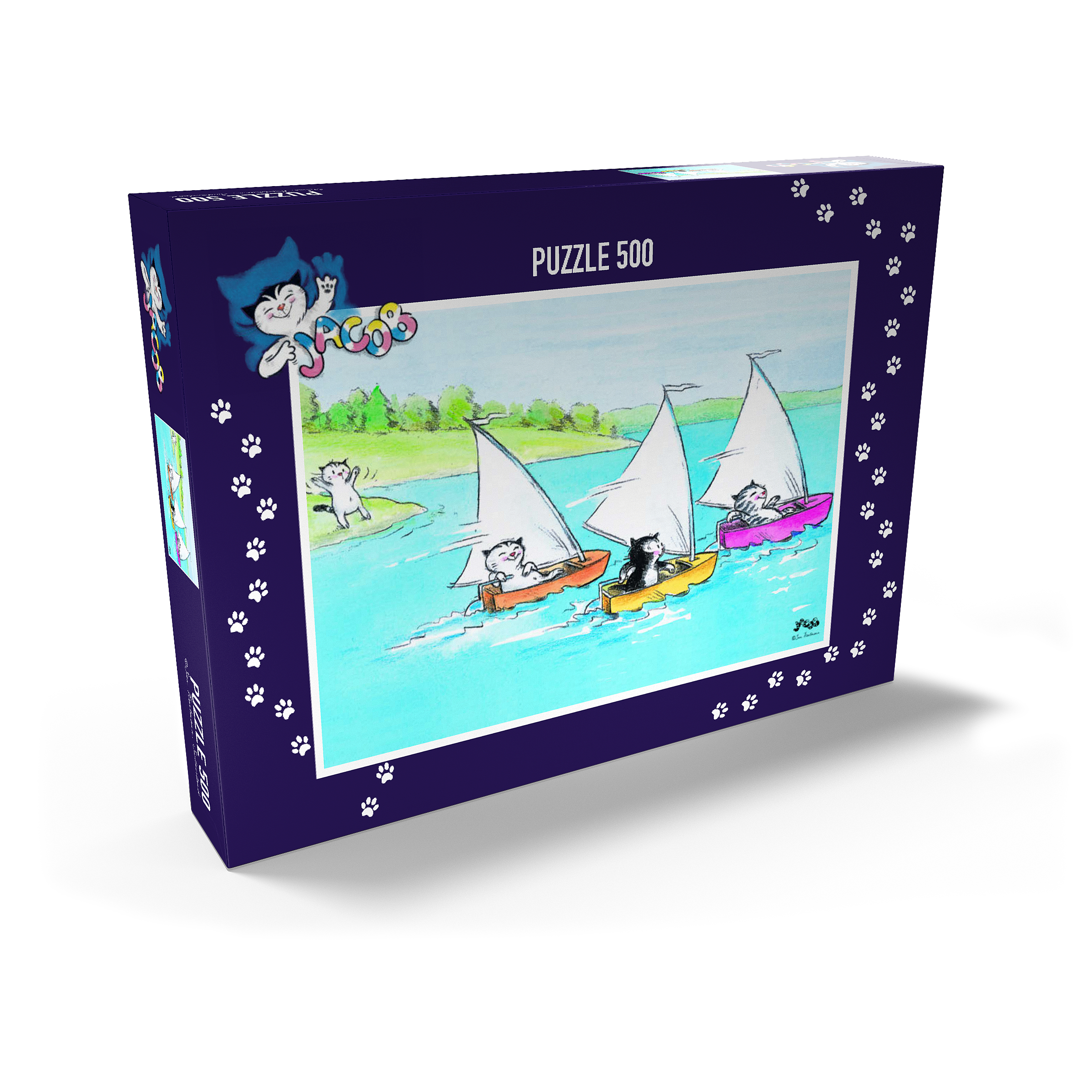 Puzzle Jacob - With full sails