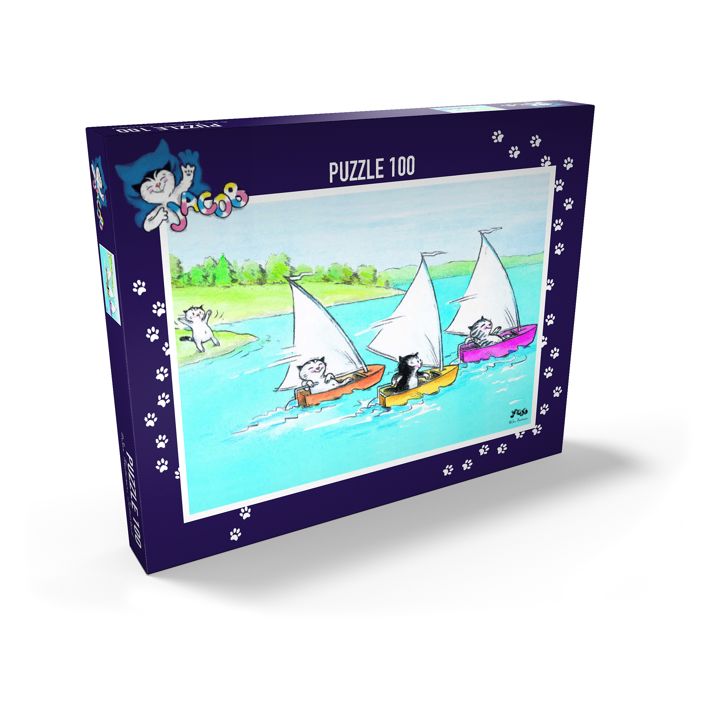 Puzzle Jacob - With full sails