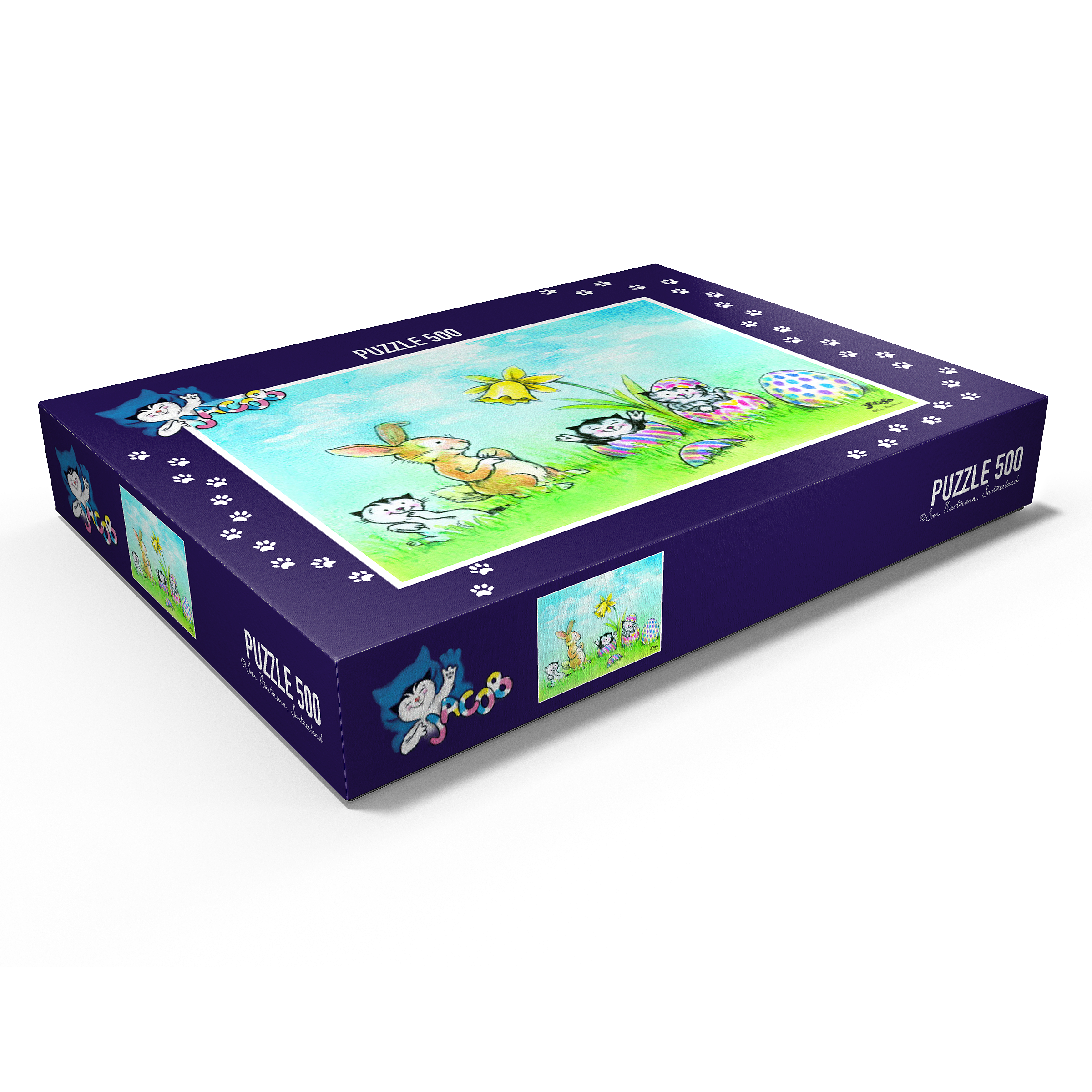 Puzzle Jacob - The Easter Bunny is here!