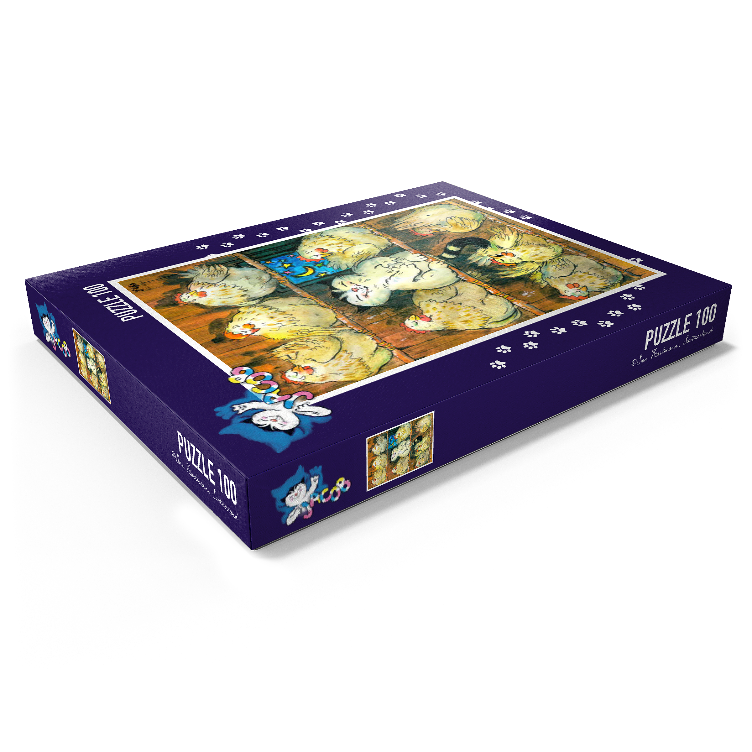 Puzzle Jacob - Heut' geh' ich mit den Hühnern schlafen!