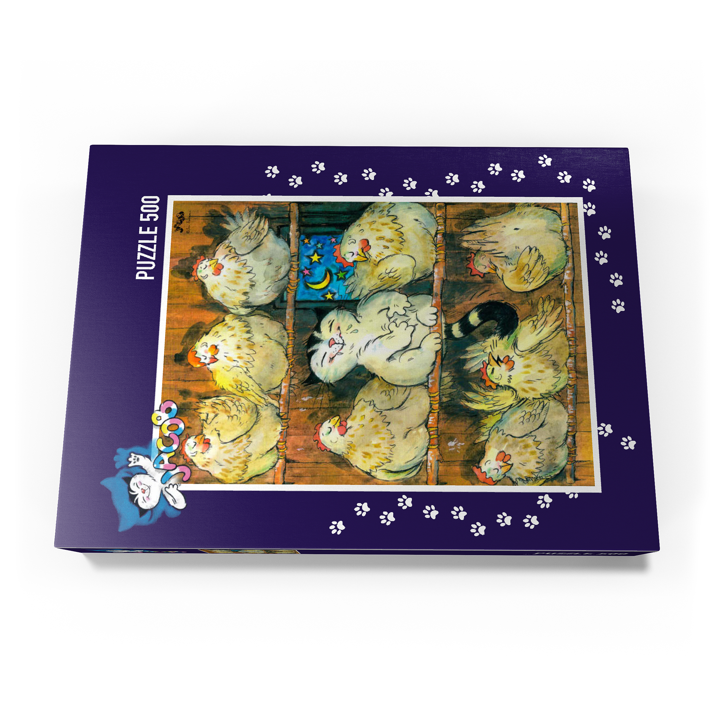 Puzzle Jacob - Today I go to sleep with the chickens!