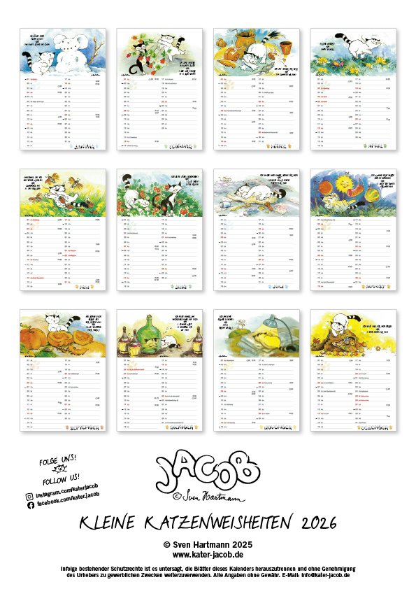 Calendar Little cat tales 2026