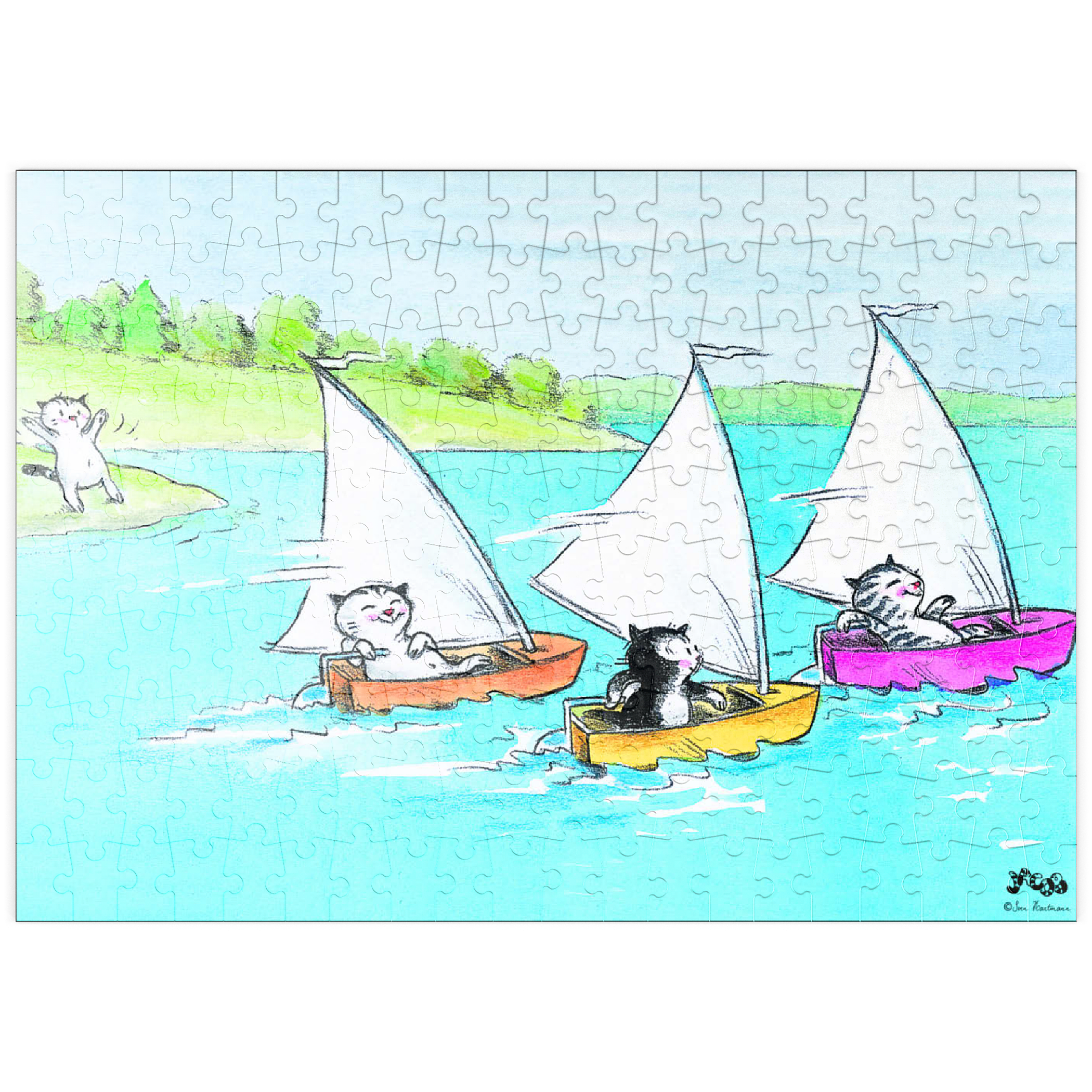Puzzle Jacob - Mit vollen Segeln