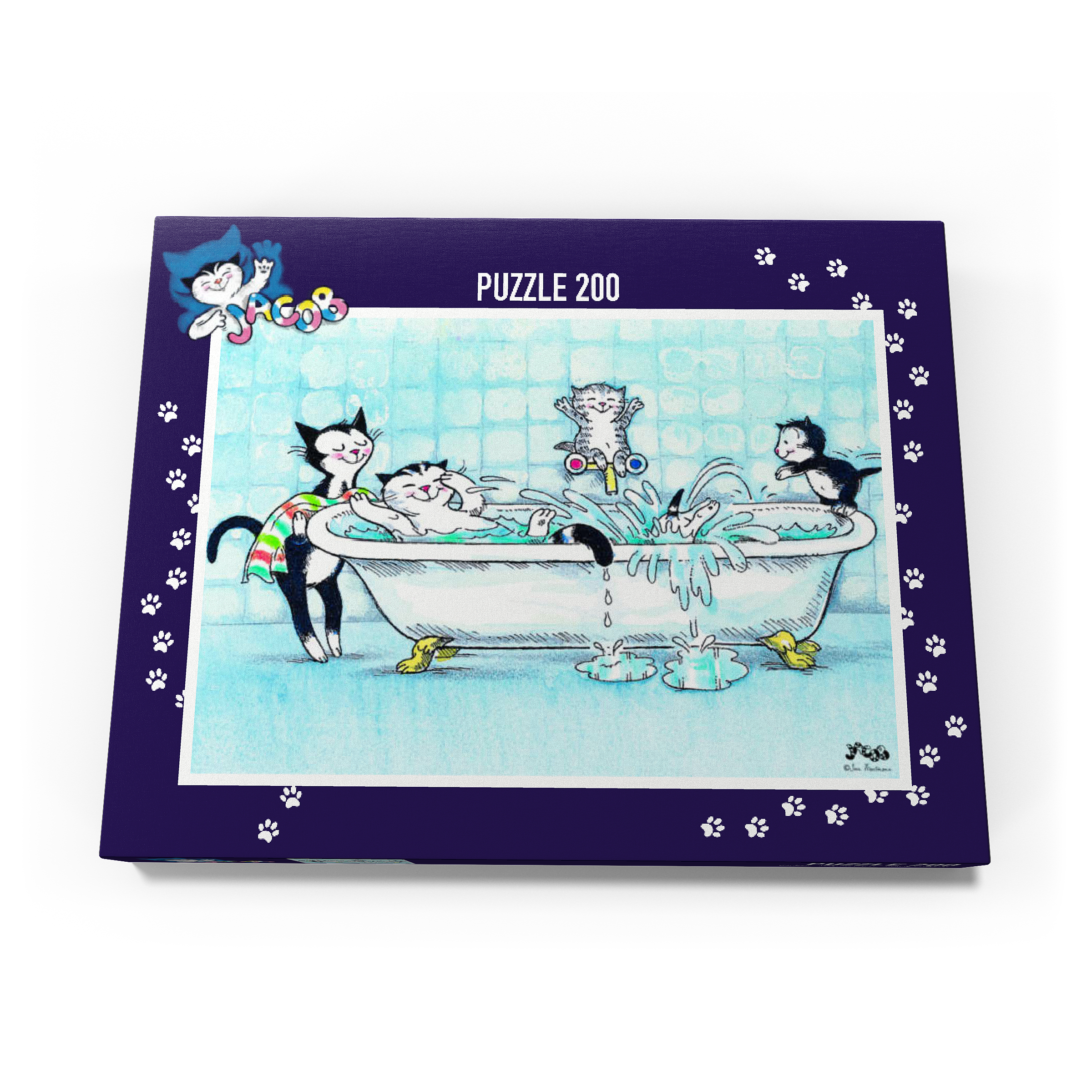 Puzzle Jacob - Bathing is fun!