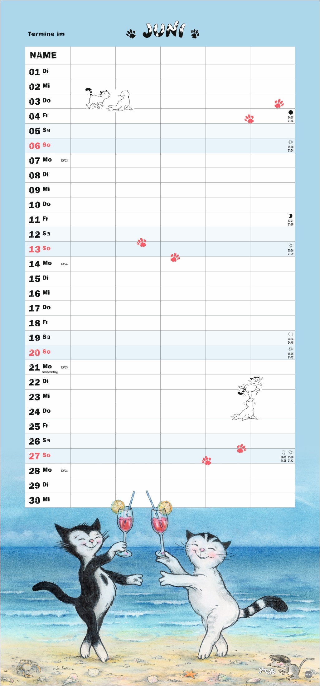 Jacob Family Planner 2027