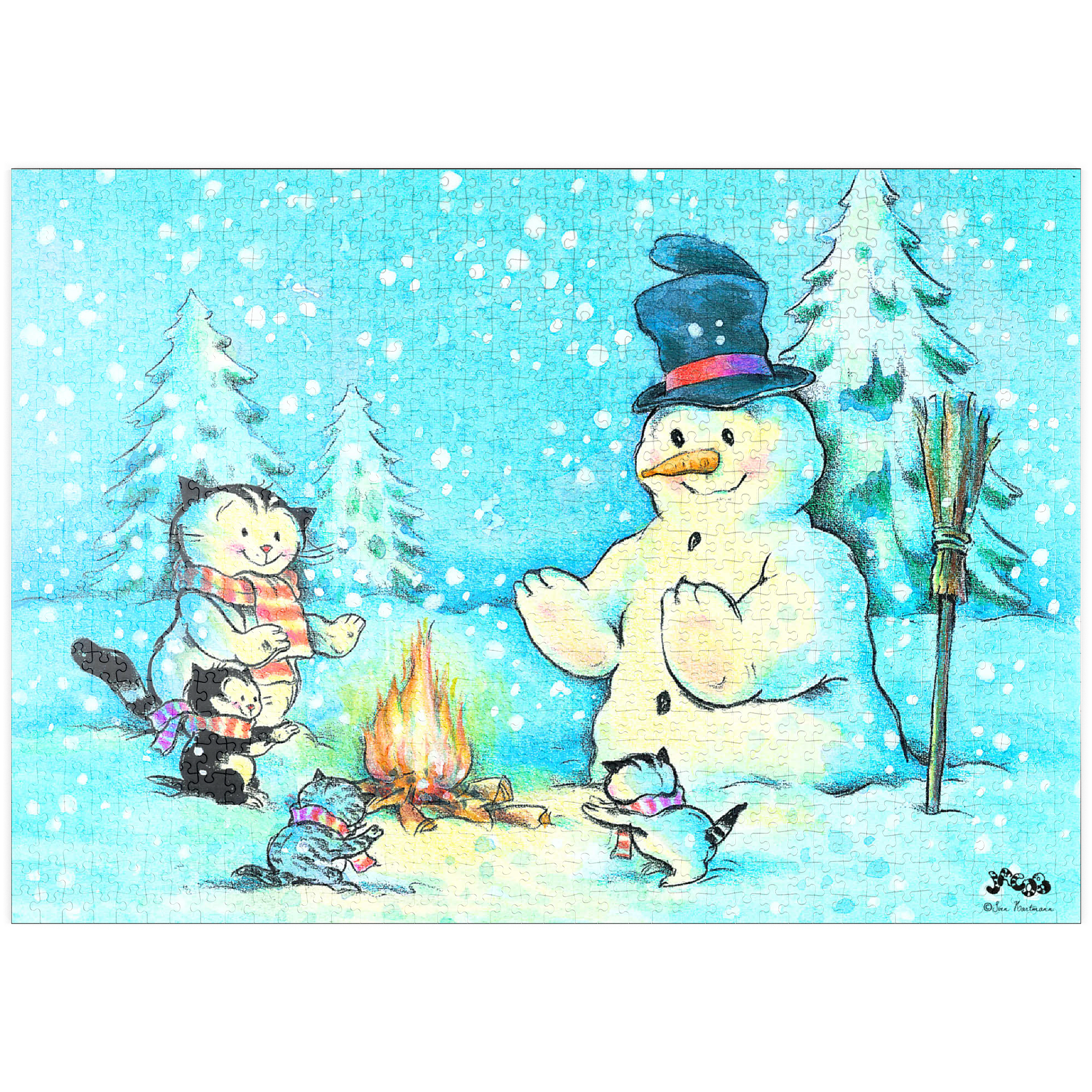 Puzzle Jacob - Der Schneemann