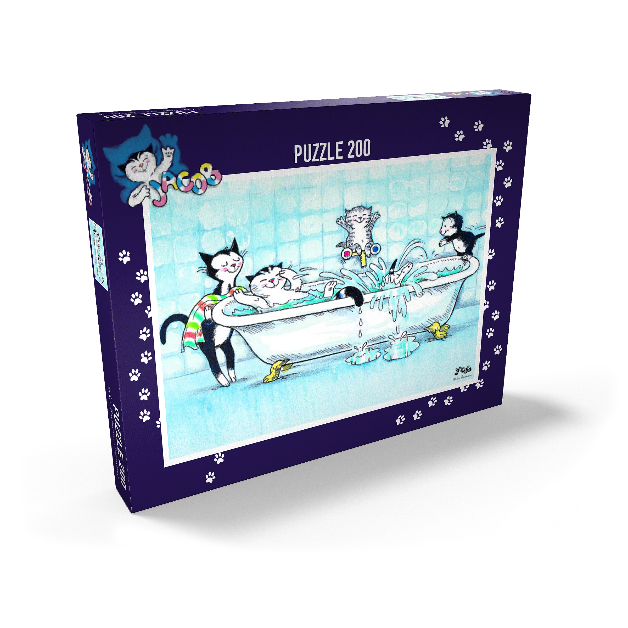 Puzzle Jacob - Bathing is fun!