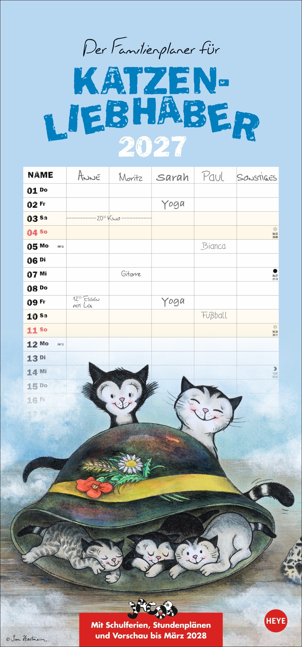 Jacob Family Planner 2027
