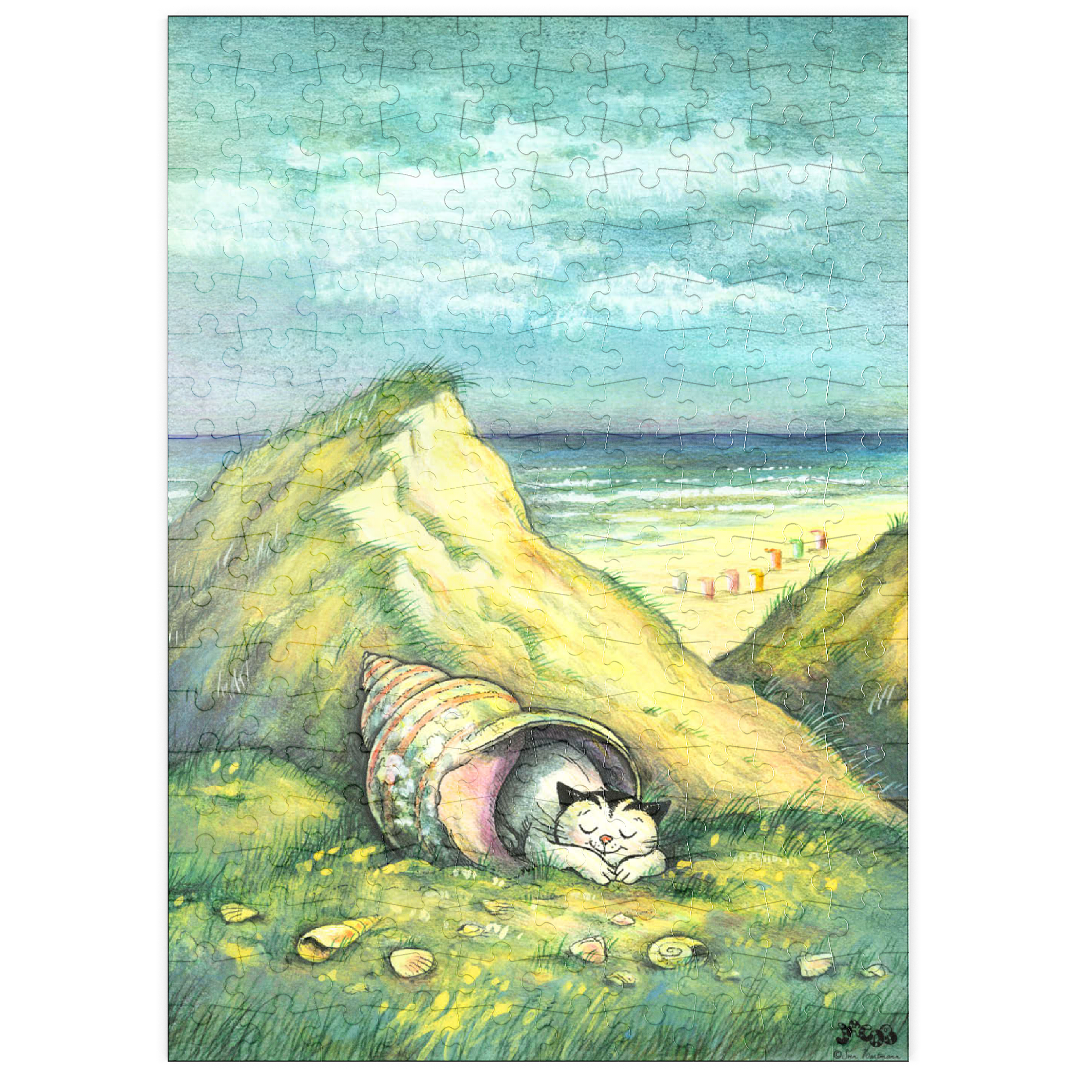 Puzzle Jacob - Cuddles in a shell!