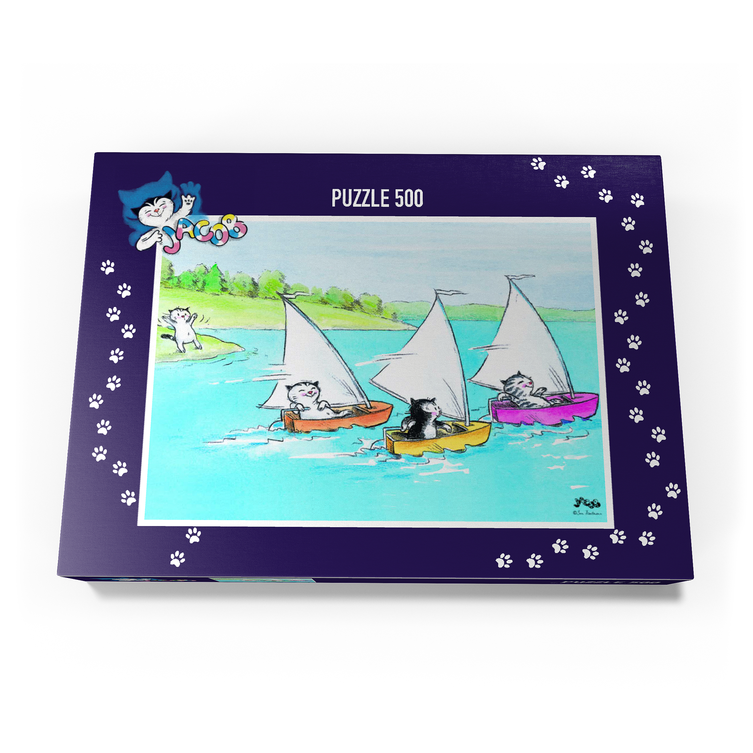Puzzle Jacob - With full sails