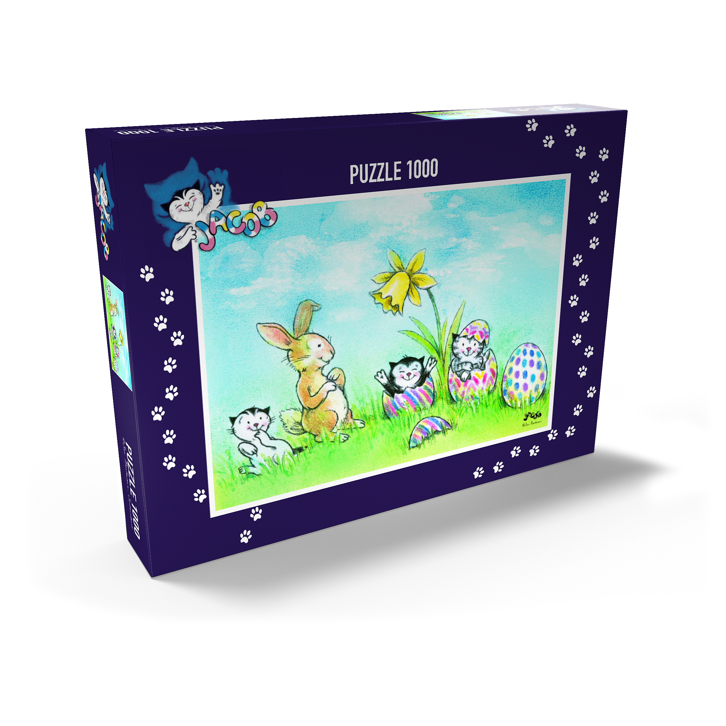 Puzzle Jacob - The Easter Bunny is here!