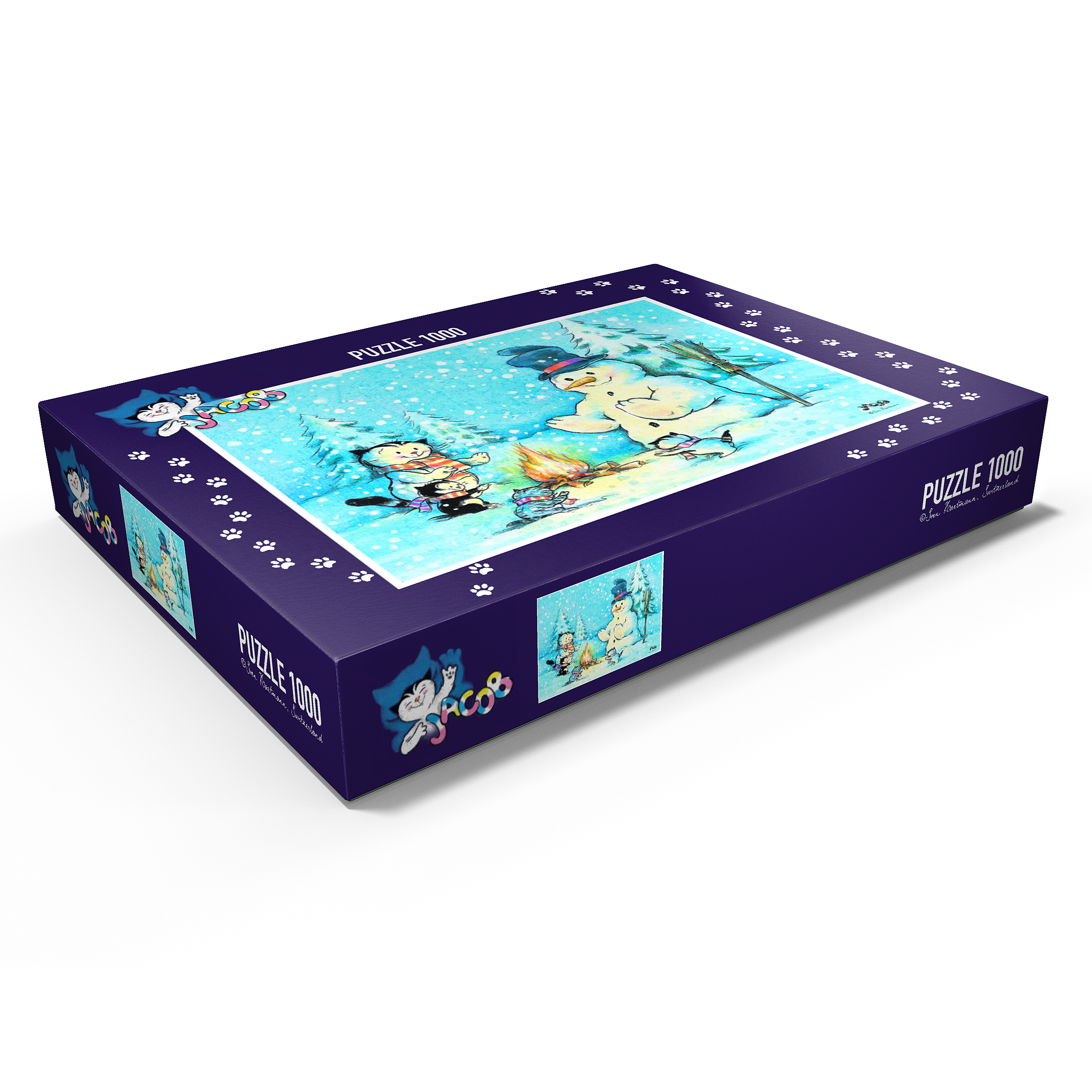 Puzzle Jacob - Der Schneemann