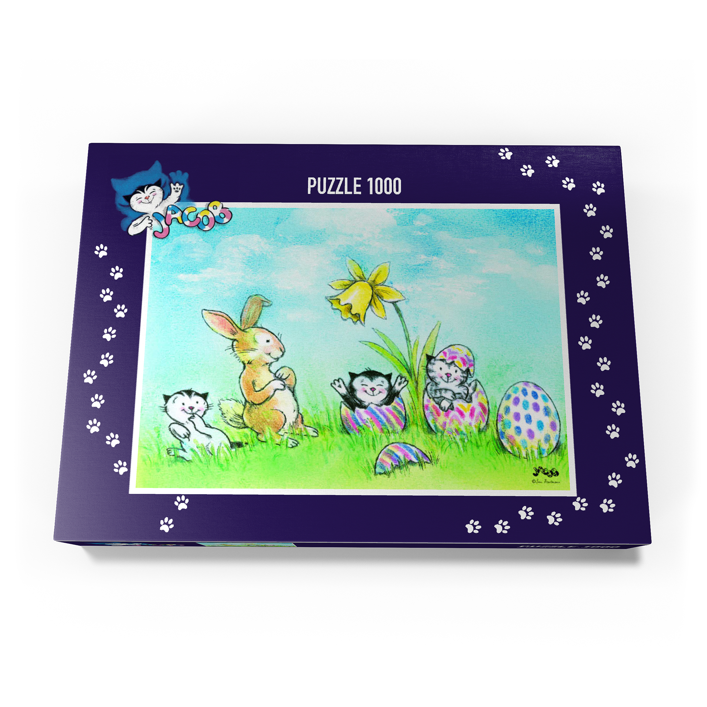 Puzzle Jacob - The Easter Bunny is here!