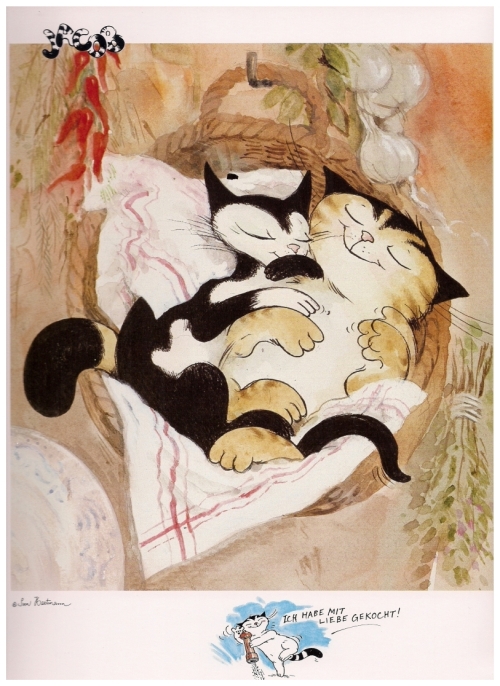 Poster Körbchen