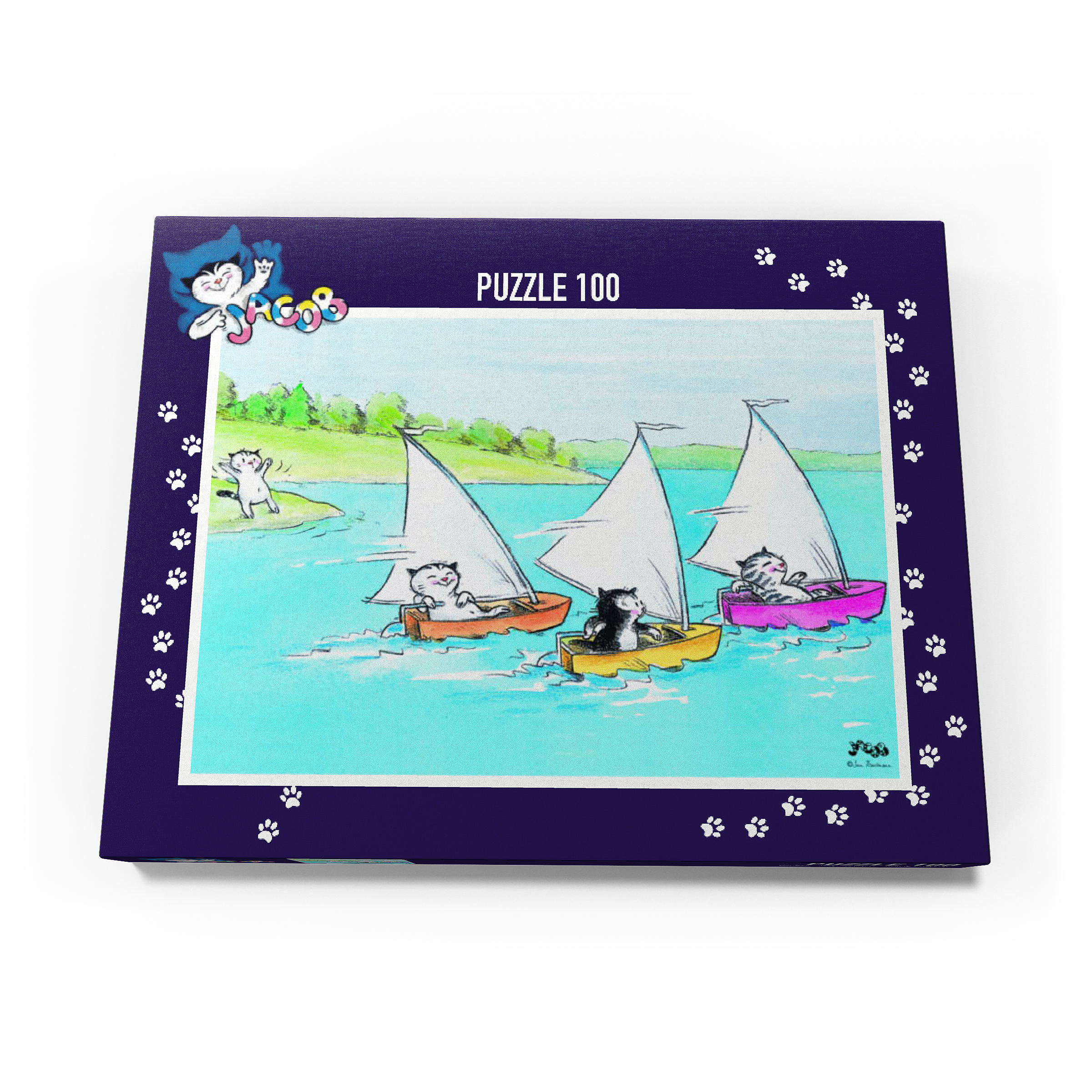Puzzle Jacob - With full sails