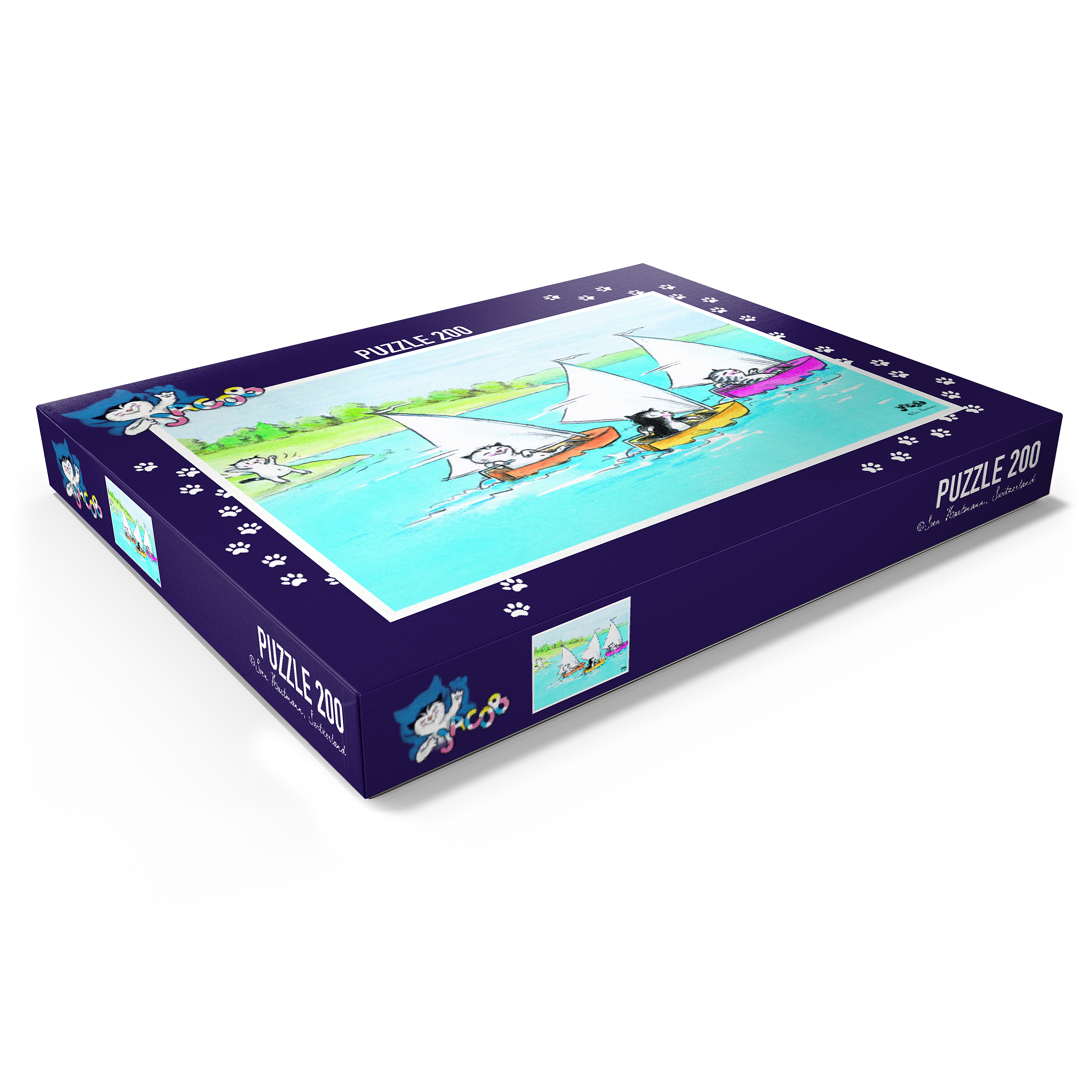 Puzzle Jacob - Mit vollen Segeln