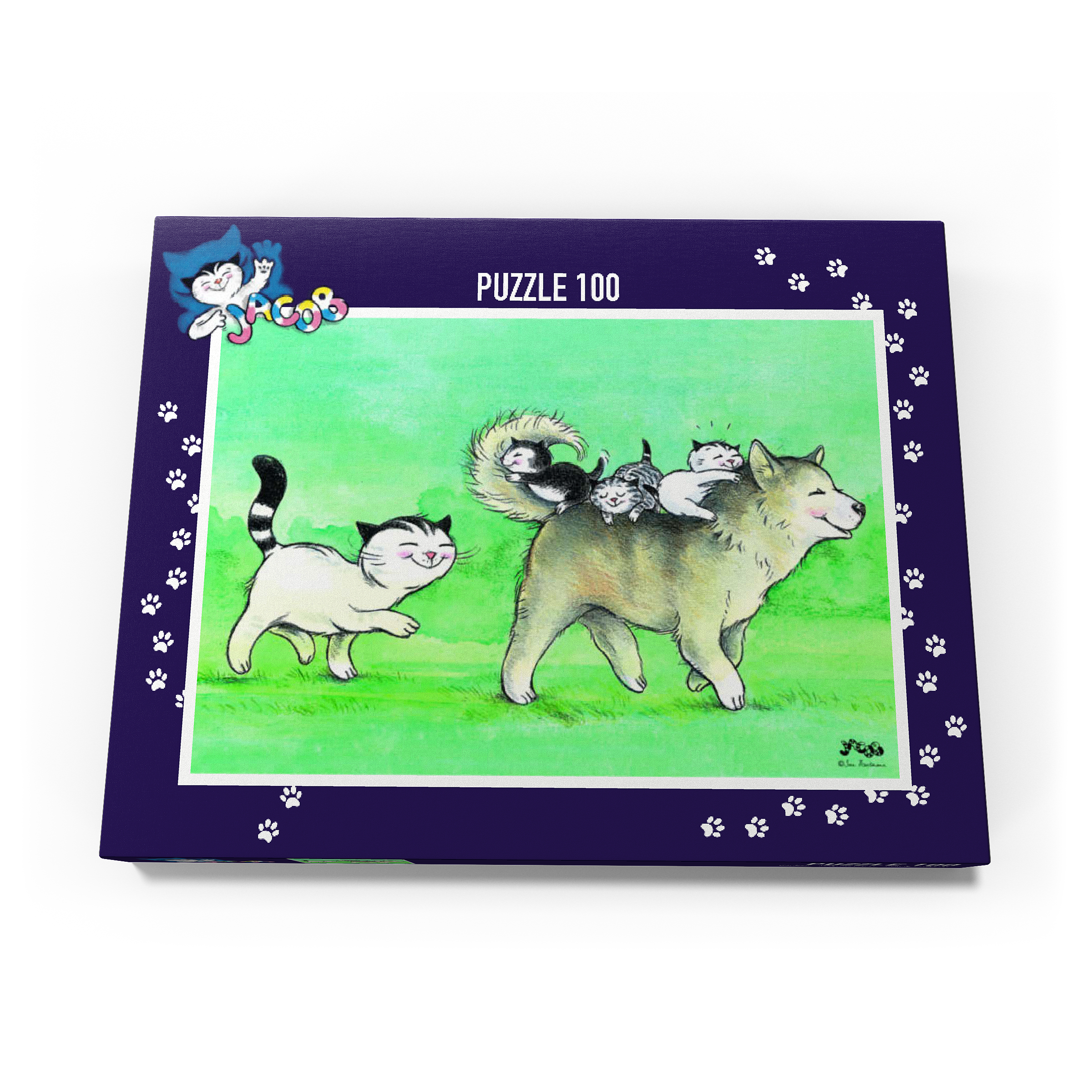 Puzzle Jacob - On the dog!